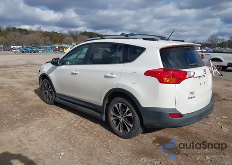 2015 Toyota Rav4 Limited from USA, damaged, VIN 2T3DFREVXFW322741